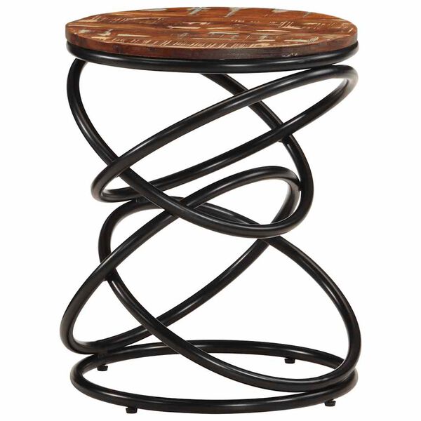 vidaXL Stolik, 40 x 40 x 52 cm, lite drewno z odzysku