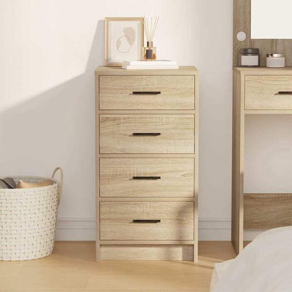 vidaXL Bufet dąb sonoma 40 x 41 x 75 cm Materiał drewnopochodny