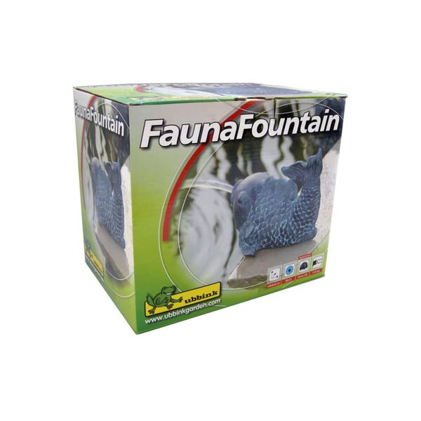 Ubbink Fontanna do oczka wodnego ryba, 12,5 cm, 1386009