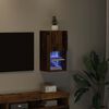 vidaXL Szafka na telewizor montowana na ścianie Stare drewno