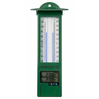 Nature Zewnętrzny termometr cyfrowy, 9,5 x 2,5 x 24 cm