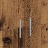 vidaXL Wysoka szafa Stare drewno 80 x 35 x 180 cm