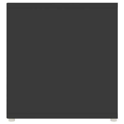 vidaXL Szafki telewizyjne, 3 szt., szare, 107x35x37 cm, płyta wiórowa