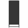 vidaXL Stojak na buty, czarny, 48x38x97,5 cm, materiał drewnopochodny