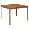 vidaXL St&oacute;ł do kolacji w ogrodzie naturalny 110 x 108,5 x 75 cm