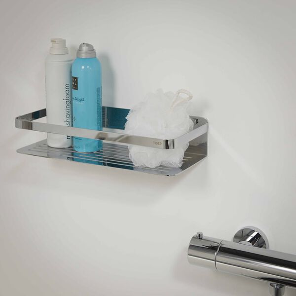 Tiger Koszyk łazienkowy Caddy, chromowany, duży, 1400230346