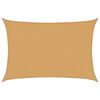 vidaXL Żagiel przeciwsłoneczny, 160 g/m&sup2;, piaskowy, 2x3 m, HDPE