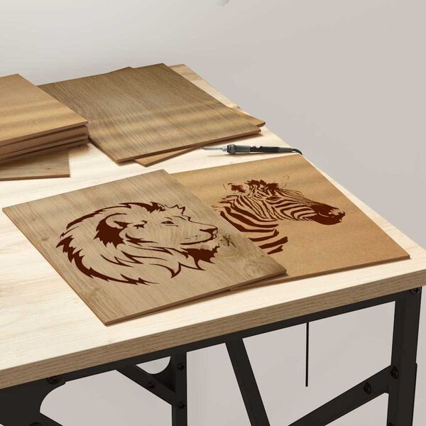 vidaXL Panele dekoracyjne 150 pcs Dąb rzemieślniczy 21 x 30 x 0,27 cm