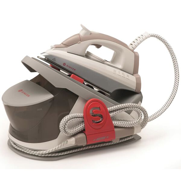 Singer stacja parowa, 2000 W, szara, SSG8000