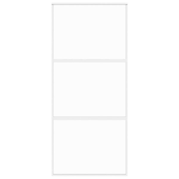 vidaXL Drzwi przesuwne, złote, 90x205 cm, szkło hartowane i aluminium