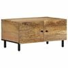 vidaXL Stolik kawowy, 80x50x40 cm, lite drewno mango