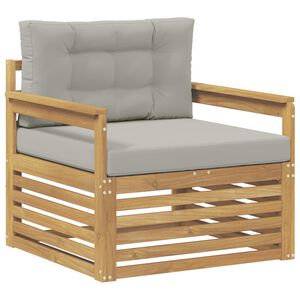 vidaXL Sofa na zewnątrz Poliester Biały
