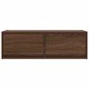 vidaXL Szafki RTV 2 szt. Brązowy dąb 80x31x25,5 cm Drewno klejone