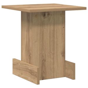 vidaXL Stolik końcowy Dąb rzemieślniczy 35,5 x 35 x 40 cm