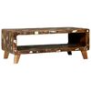 vidaXL Stolik kawowy 90 x 50 x 35 cm Lite Drewno Recyklingowe