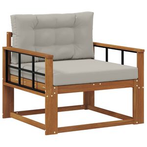 vidaXL Środkowa sofa ogrodowa naturalny
