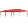 vidaXL Namiot Imprezowy Czerwony 900 x 300 x 255 cm PE i stal