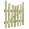 vidaXL Furtka ogrodowa, impregnowane drewno sosnowe, 100 x 100 cm