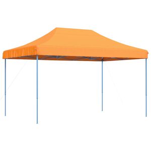 vidaXL Składany namiot imprezowy pop-up, pomarańczowy, 440x292x315 cm