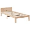 vidaXL Rama ł&oacute;żka bez materaca, 90x200 cm, lite drewno sosnowe
