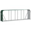 vidaXL Uchwyt na drewno zielony 300x45x100 cm ocynkowana stal