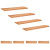 vidaXL Nakładki na schody 8 szt. 110 x 30 x 2 cm Lakier Drewno bukowe