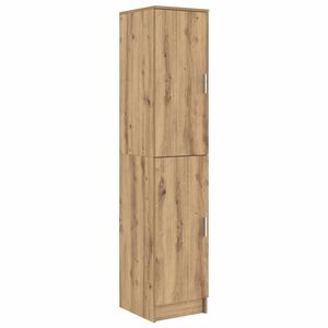 vidaXL Highboard Dąb rzemieślniczy 35 x 39 x 168 cm