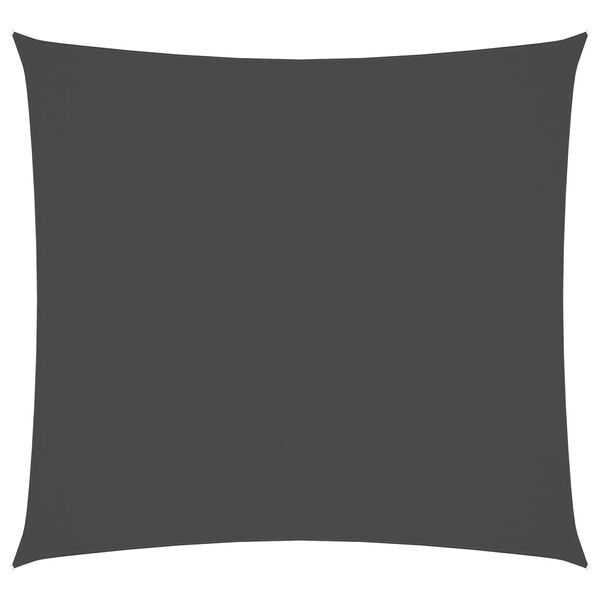 vidaXL Żagiel ogrodowy, tkanina Oxford, kwadratowy, 6x6 m, antracyt