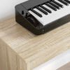 vidaXL Stojak na keyboard Dąb Sonoma 130 x 32 x 64 cm