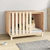 vidaXL Domek dla psa, 100x70x72 cm, lite drewno sosnowe