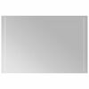 vidaXL Lustro łazienkowe z LED, 90x60 cm