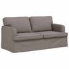 vidaXL Sofa 2 pcs Ciemnoszary