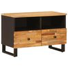 vidaXL Szafka pod telewizor Brązowy 70 x 33 x 46 cm Drewno z mango