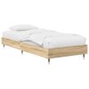vidaXL Ramka ł&oacute;żka dąb Sonoma 80 x 200 cm Drewno inżynieryjne