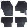 vidaXL Mata samochodowa 4 pcs Czarny suitable for VOLVO XC60 2009-2017