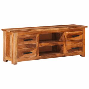 vidaXL Szafka pod telewizor, 110x30x40 cm, lite drewno