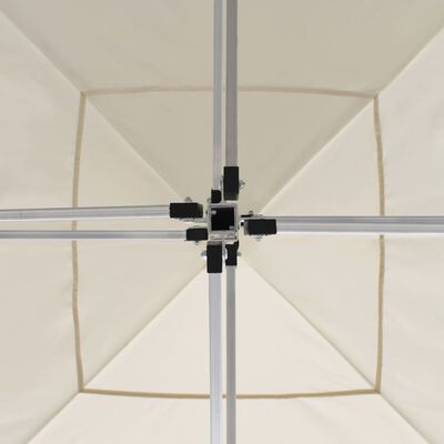 vidaXL Profesjonalny namiot imprezowy, aluminium, 2x2 m, kremowy