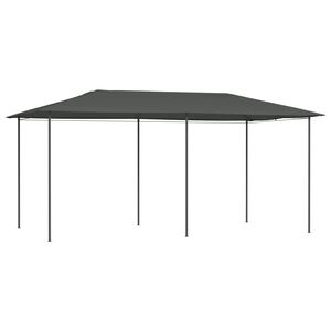 vidaXL Altana 3x6x2,6 m, antracytowa, 160 g/m&sup2;