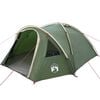 vidaXL Namiot kopułowy 4-osobowy 308 x 268 x 130 cm zielony tafta