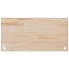 vidaXL Blat biurka, 110x55x2,5 cm, lite drewno sosnowe