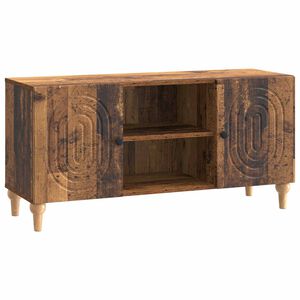 vidaXL Szafka pod telewizor Stare drewno 102 x 34,5 x 50 cm