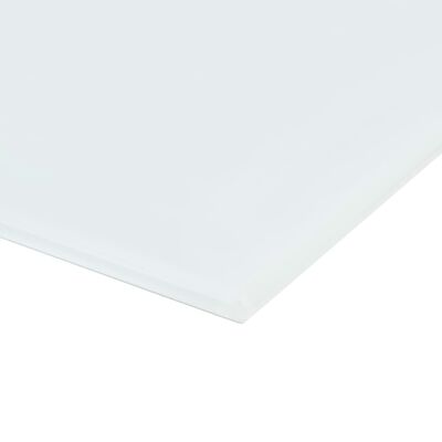 vidaXL Ścienna tablica magnetyczna, szklana, biała, 60 x 40 cm