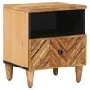 vidaXL Stolik nocny Brązowy 50 x 33 x 60 cm Drewno z mango