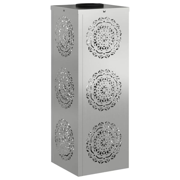 vidaXL Słoneczna LED lampa na ścieżkę 2 pcs Galwanizowany