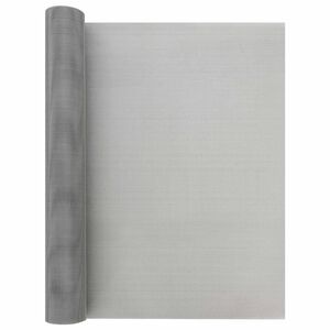 vidaXL Siatka ekranowa 60 x 500 cm 30 Mesh Stal nierdzewna 201 srebrny