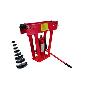 vidaXL Hydrauliczna giętarka do rur, 16 ton, 8 kamieni