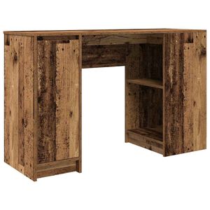 vidaXL Biurko Stare drewno 120x42x76 cm Drewno klejone