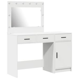 vidaXL Toaletka 2 szt. Biały 40 x 41 x 75 cm Drewno inżynieryjne