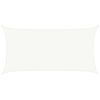 vidaXL Żagiel przeciwsłoneczny, 160 g/m&sup2;, biały, 4x7 m, HDPE