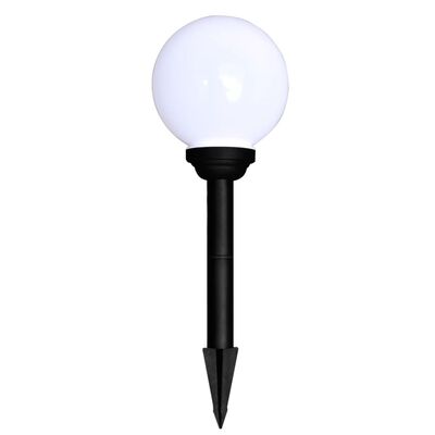 vidaXL Lampy do oświetlenia ścieżki, 6 szt, LED, 20 cm, ze szpikulcami